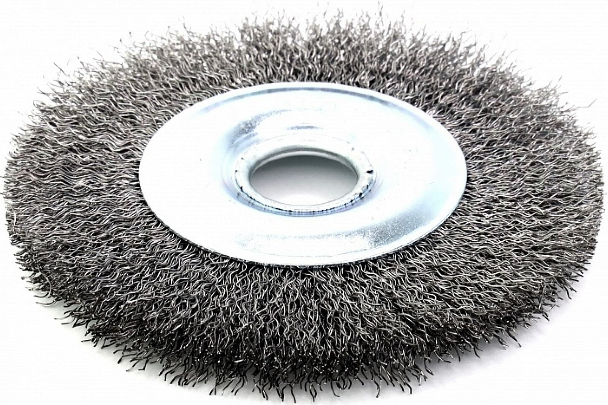 Осборн EuroBrush Щетка дисковая 13-105 125х22.2 мм, ворс гофрированная сталь 0.30 мм для УШМ EB-MCT4 — фото 2