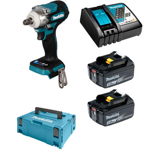 Гайковерт Makita DTW300RFJ аккумуляторный 18В 330Нм - 12 18V 2 x 30Ah Li-Ion 4416800₽