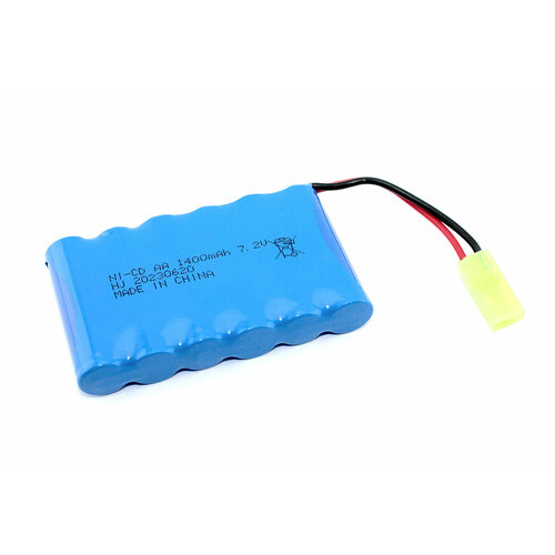 аккумулятор ni cd 9 6v 1400mah tamiya nicd 96r 1400 tamiya Аккумулятор Ni-Cd 7.2V 1400 mAh AA Flatpack разъем Tamiya