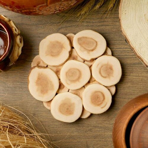 Подставка под горячее Классика D15 см можжевельник 597₽