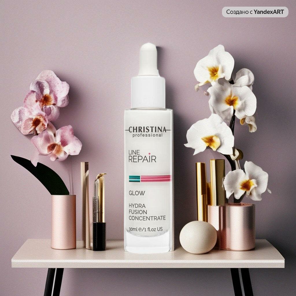 Увлажняющая сыворотка-концентрат Christina Line Repair Glow Hydra Fusion Concentrate 30 мл - фото №5