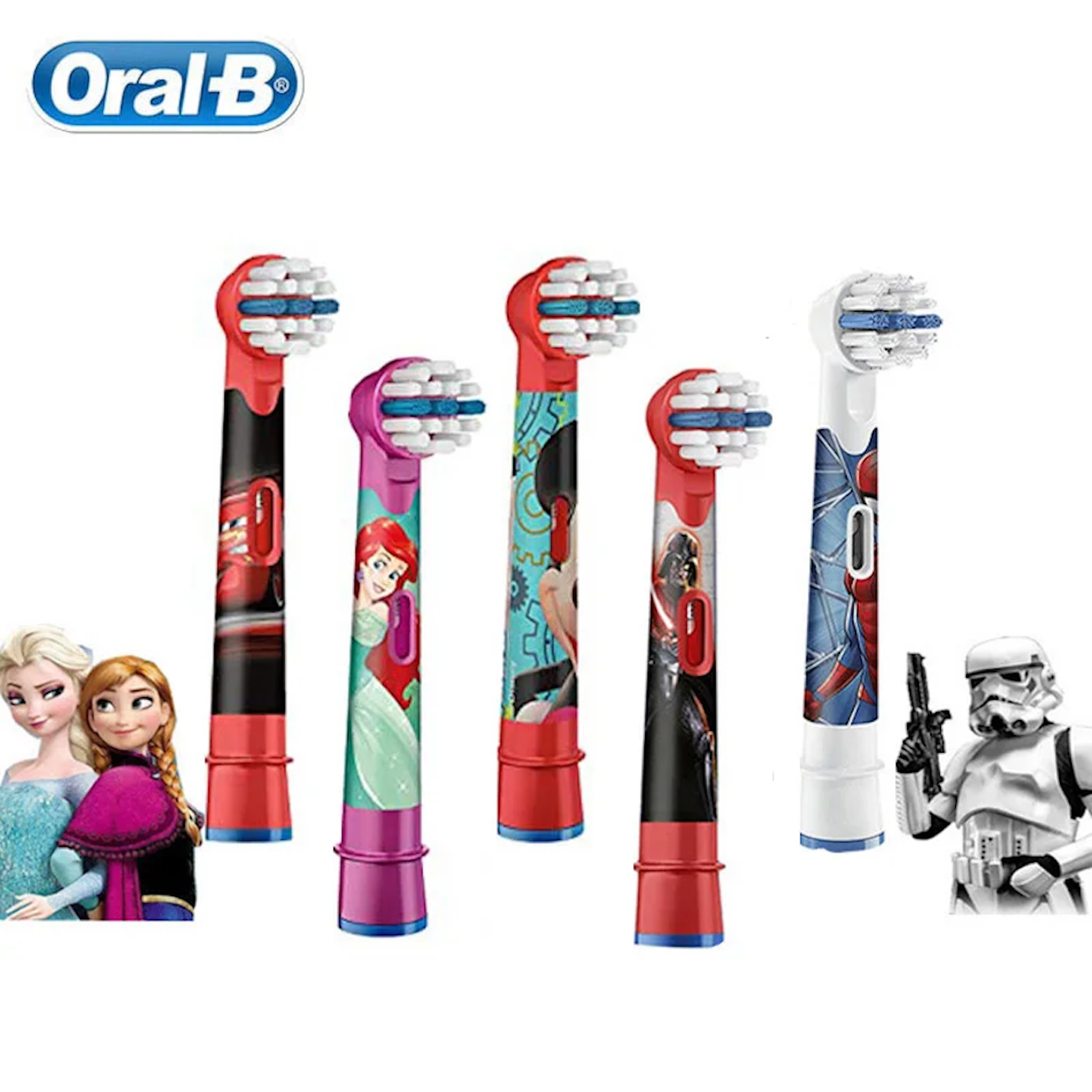 Насадка для зубных щеток Oral-B Kids EB10S 2K Frozen ll (4 шт) - фото №12