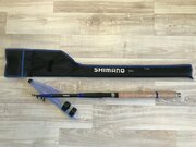 Спиннинг "Shimano" телескопический, 240см, тест 5-20г