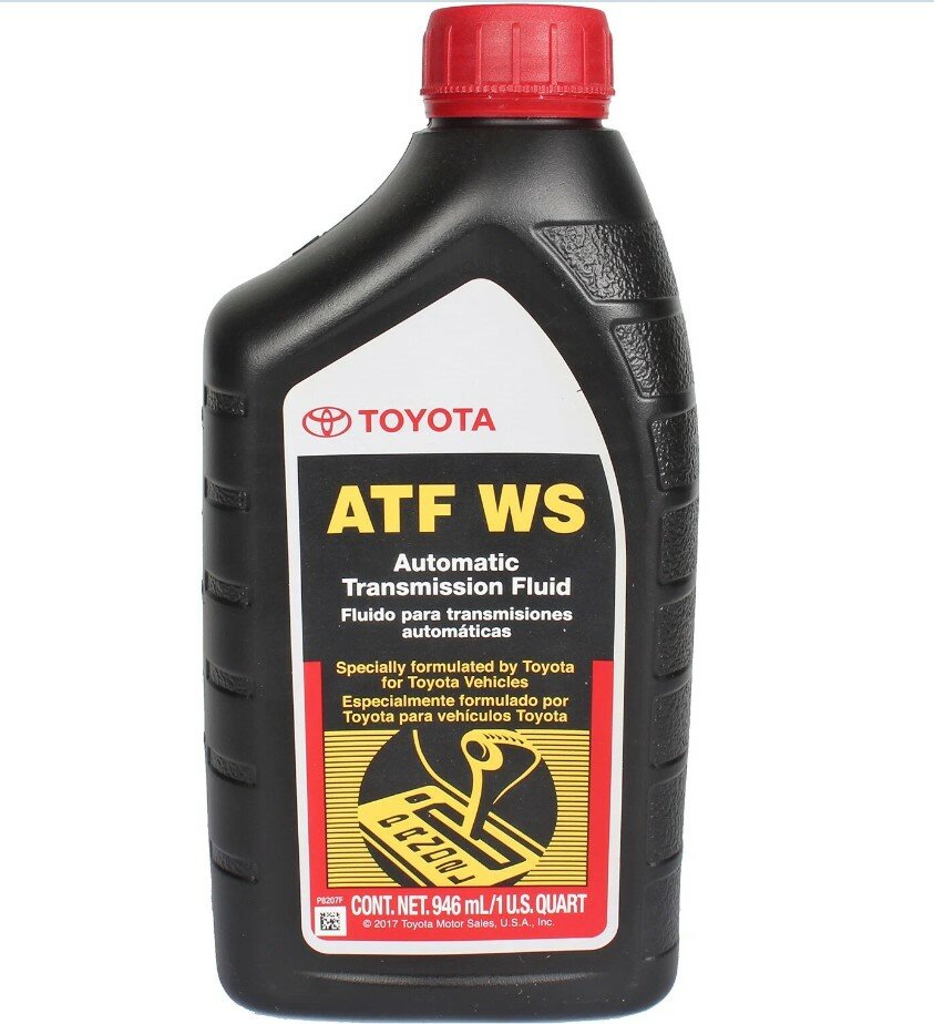 Трансмиссионное масло Toyota ATF WS 0.946л