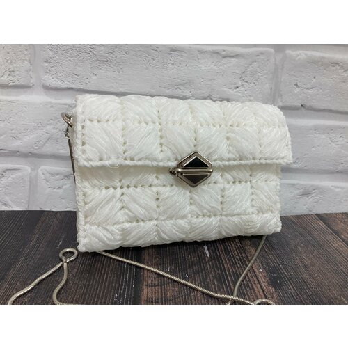 фото Сумка клатч jew0084, белый katyjewart