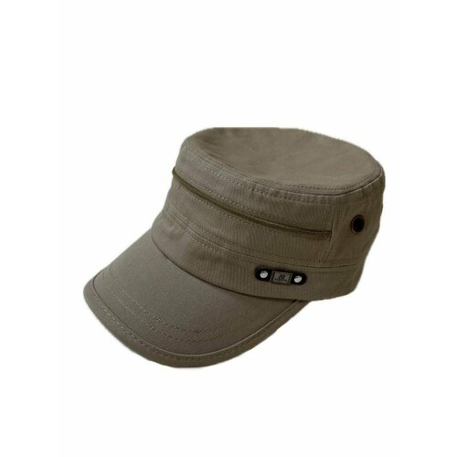 фото Кепка , размер 57-59, бежевый шапка-сиб