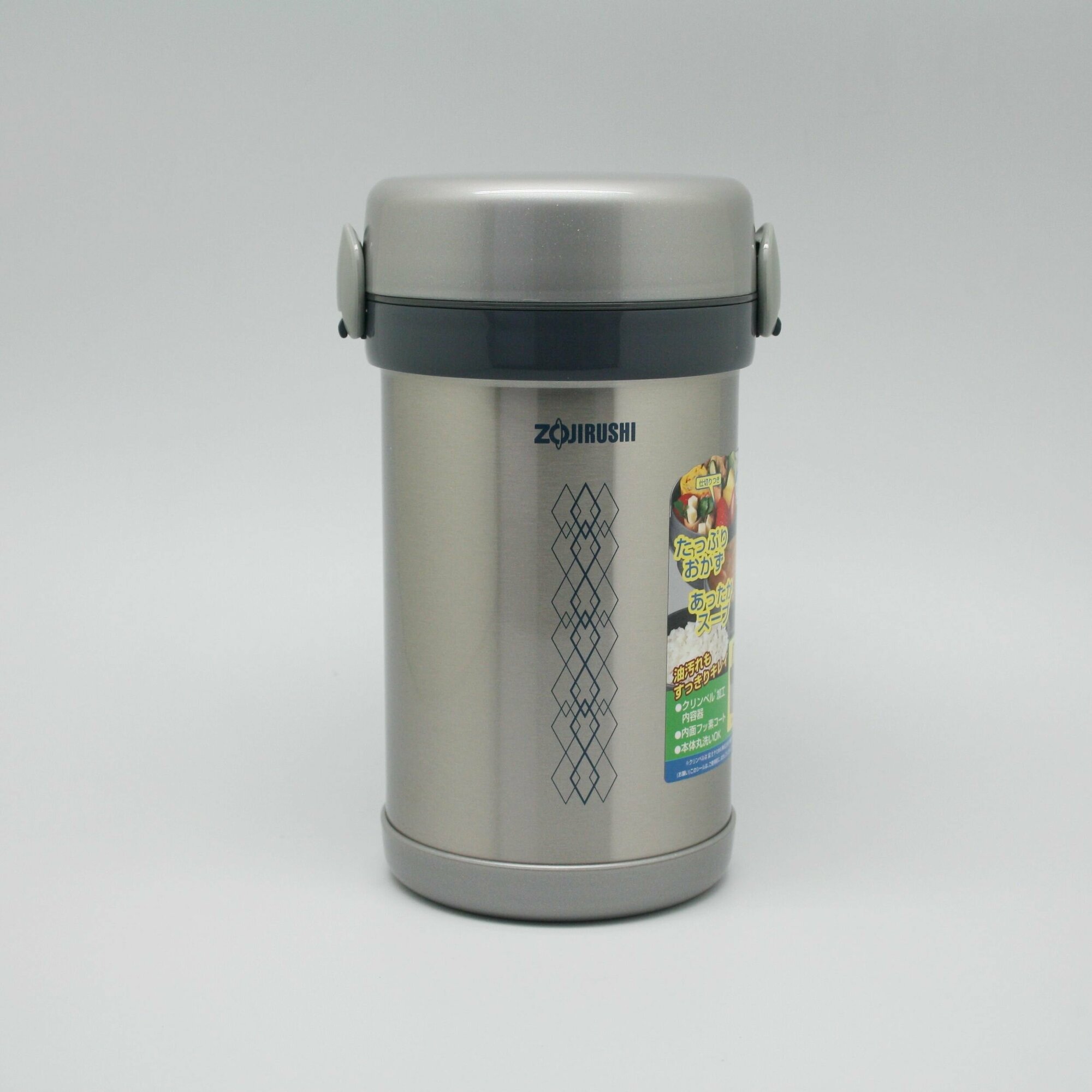 фото Термоконтейнер Zojirushi SL-NC 09-BA 0,84литра (Stainless Silver ST)