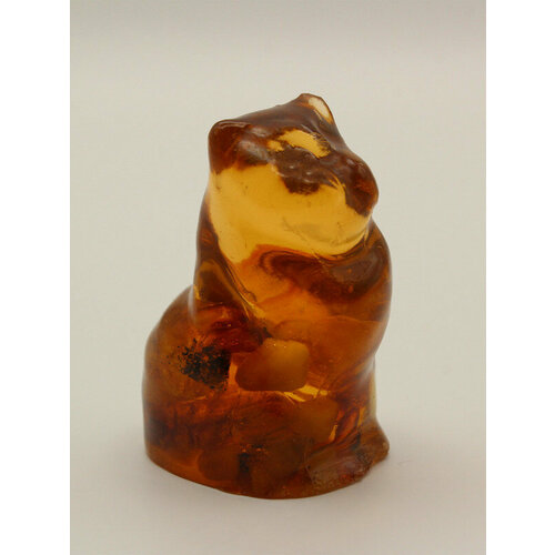 Сувенирная фигурка с янтарем Кот