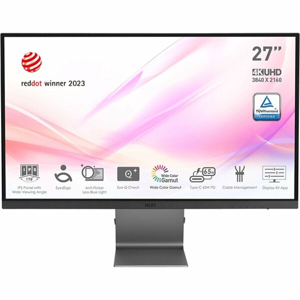 27" Монитор MSI Modern MD271UL, черный