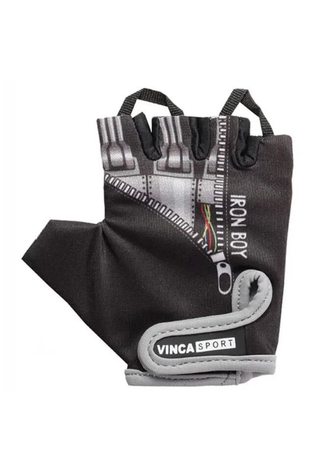 фото Перчатки Vinca Sport, размер 4XS, черный