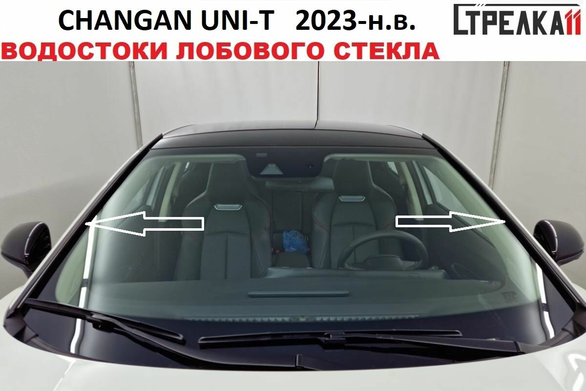 Водосток (дефлектор) лобового стекла для CHANGAN UNI-T 2023-н.в.