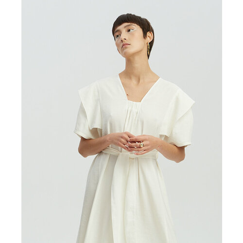 Платье SokolovaBogorodskaya, размер 54-56, белый