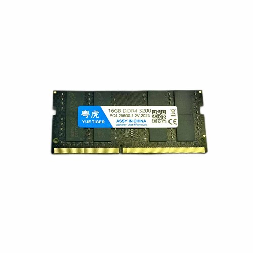 Оперативная память SO-DIMM YUETIGER DDR4 216Gb32GB 3200MHz pc-25600 CL22 785900₽