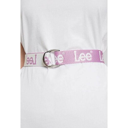 Ремень Lee, размер 90, розовый