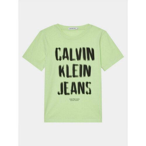 фото Футболка calvin klein jeans, размер 16y [mety], зеленый