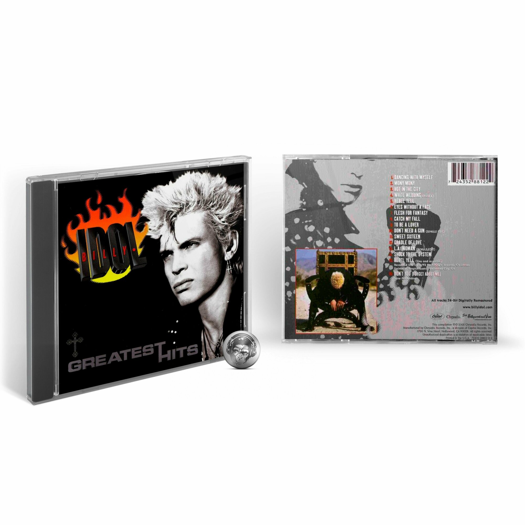 Billy Idol - Greatest Hits (1CD) 2001 Jewel Аудио диск