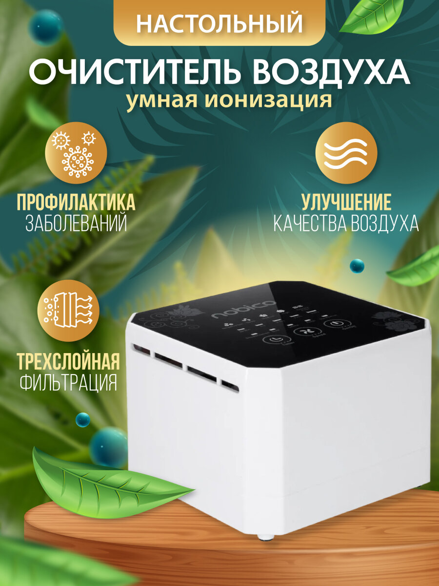 фото Очиститель воздуха для дома от пыли, ионизатор для квартиры