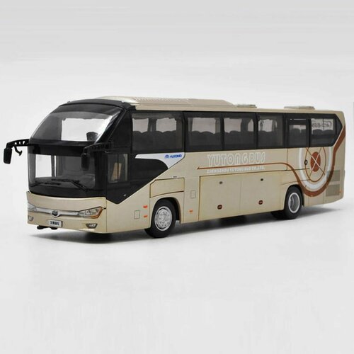 Модель металлическая масштабная 132 Рейсовый автобус свет и звук коллекционный подарок мальчику 720₽