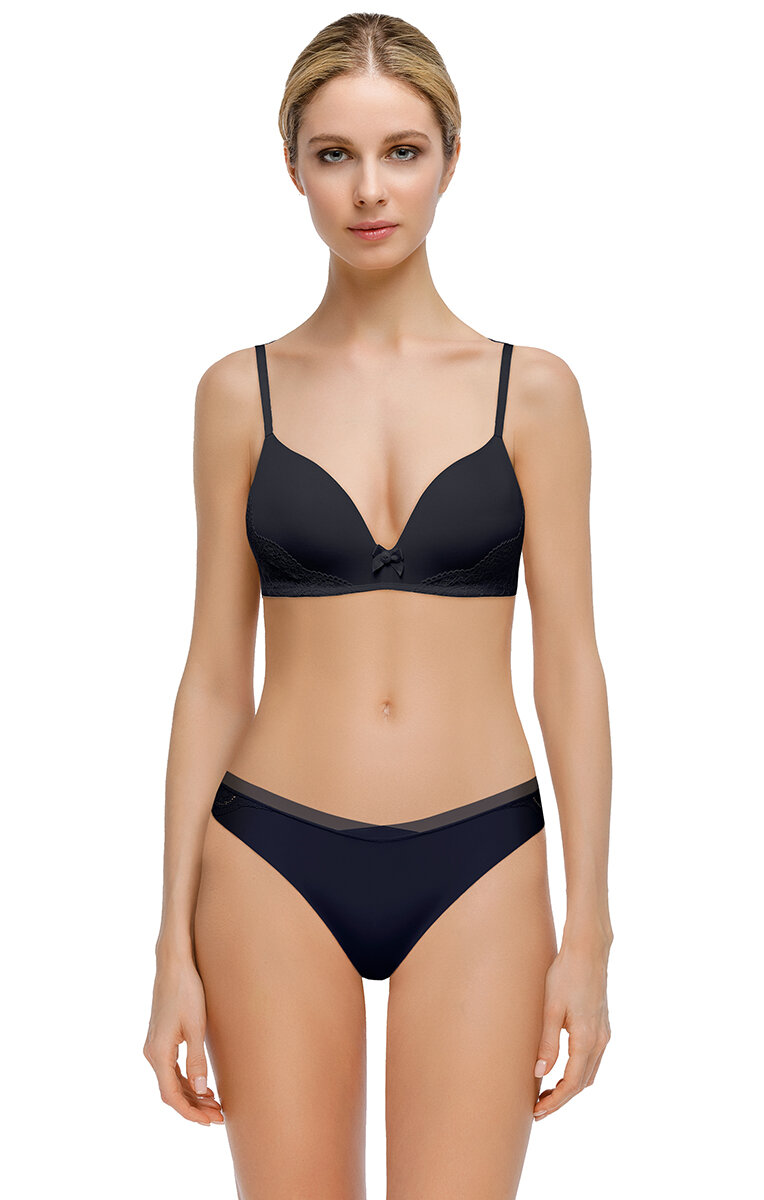 Трусы Mioocchi, размер 4, черный