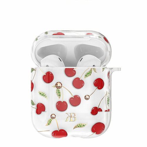 Чехол PQY Fruit для Apple Airpods Cherry