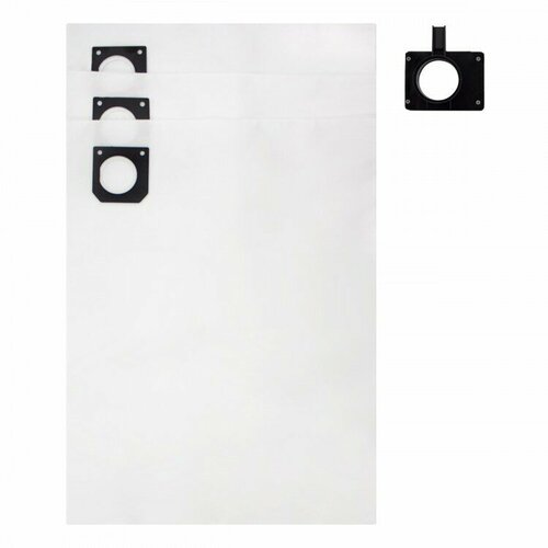 Мешки-пылесборники ROCKSTAR FP22-START одноразовые синтетические для пылесоса FESTOOL CTL 22 комплект 1 адаптер мешки 3 шт FP22-START 4398₽