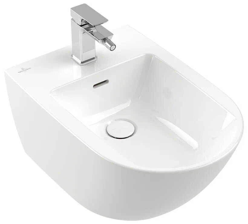 Villeroy&Boch Биде подвесное Villeroy&Boch Subway 3.0 447000R1 Альпийский белый CeramicPlus