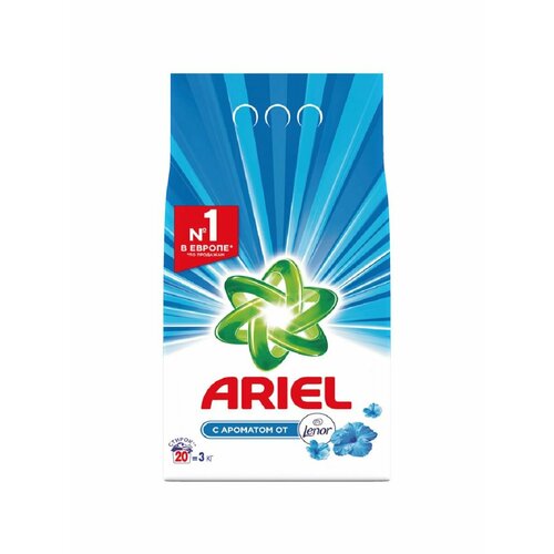 фото Ariel lenor стиральный порошок 3 кг