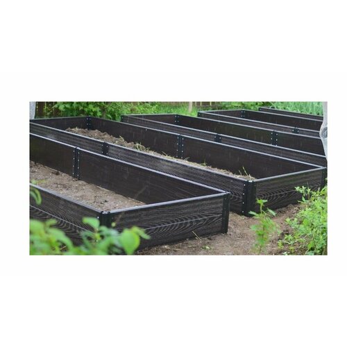 Грядка садовая из ДПК 1-й ДПК комбинат теплая высокая 250*100*30 складная