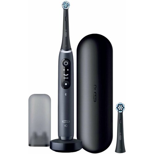 Набор электрических зубных щеток Oral-B iO Series 8N Set + extra brushead черный зарядное устройство berkut smart power sp 8n