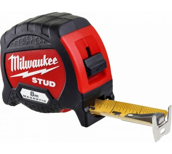 Рулетка Milwaukee STUD GEN II 8м 4932471627