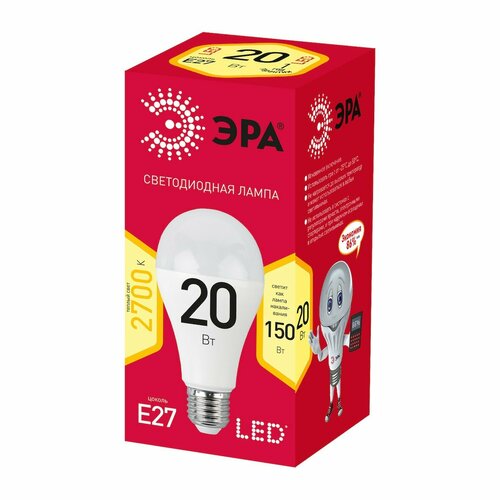 Лампа светодиодная ЭРА LED 20Вт Е27 599₽