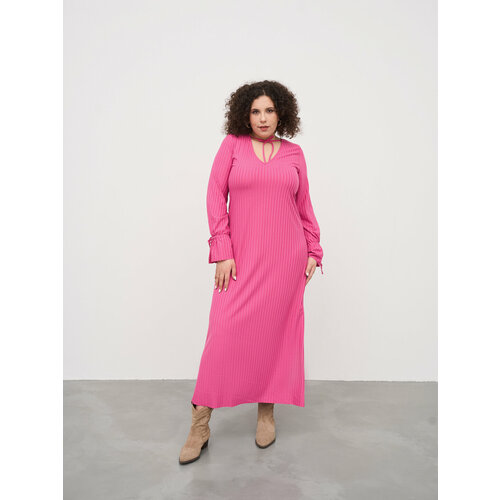 фото Платье latrenda plus size, размер xs/s, розовый