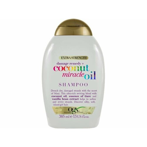 Восстанавливающий шампунь для волос OGX Coconut Miracle Oil