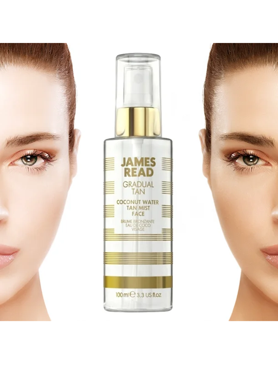 James Read Кокосовый спрей - освежающее сияние Coconut Water Tan Mist Face 100 мл (James Read, ) - фото №7