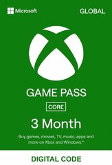 Подписка Xbox Game Pass Core 3 месяца Россия