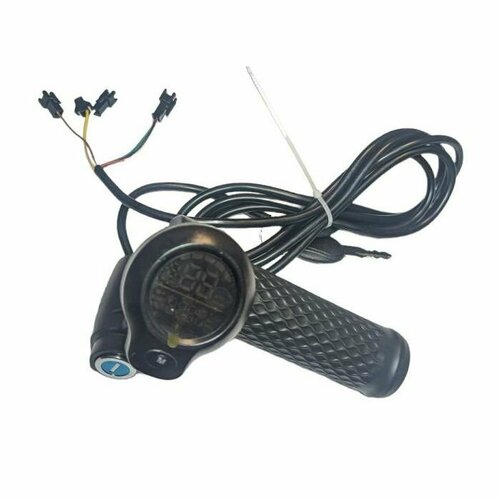 Ручка газа для электровелосипеда 24-72v с ЖК-дисплеем и замком зажигания 2864₽