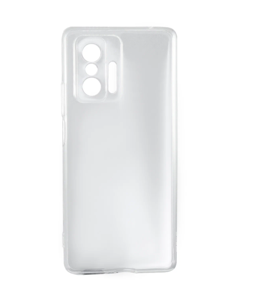 Чехол защитный TPU LuxCase для Xiaomi 11T, Прозрачный, 1,1 мм - фото №1