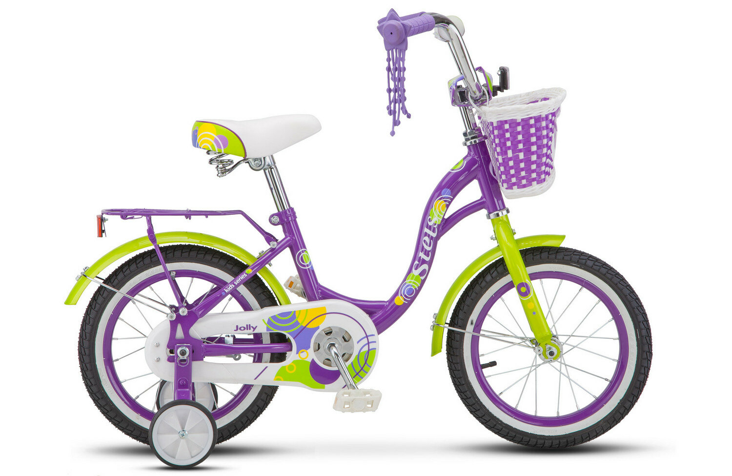 Велосипед детский STELS 14" Jolly V010 фиолетовый