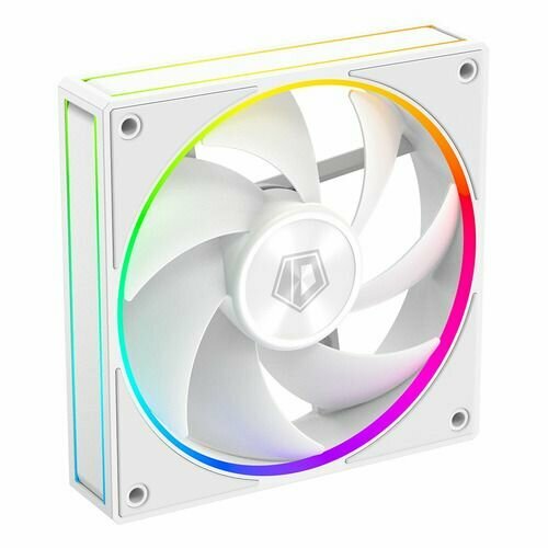 Вентилятор ID-COOLING AF-127-ARGB-W, 120мм, Ret вентилятор для корпуса id cooling 120x120mm 4pin argb pwm white tf 12025 argb trio snow