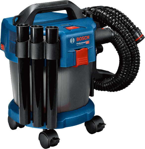 Профессиональный пылесос BOSCH GAS 18V-10 L Professional, 1350 Вт, синий