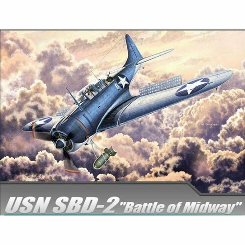 Academy сборная модель 12335 SBD-2 Dauntless 'Battle of Midway' 1:48