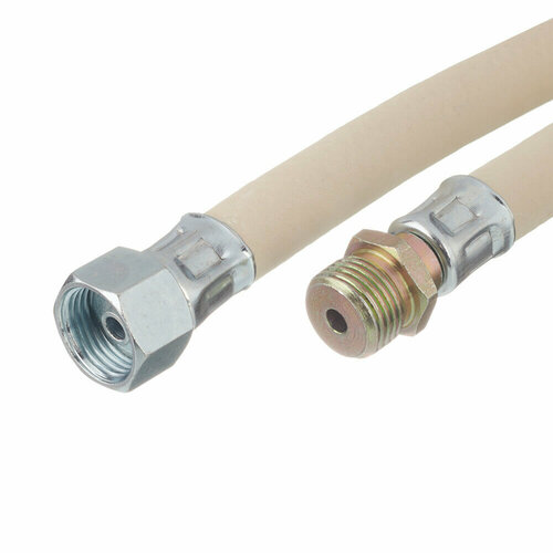 Шланг для газа ПВХ армированный 12 ВРг х 12 НРш 80 см белый 1461₽