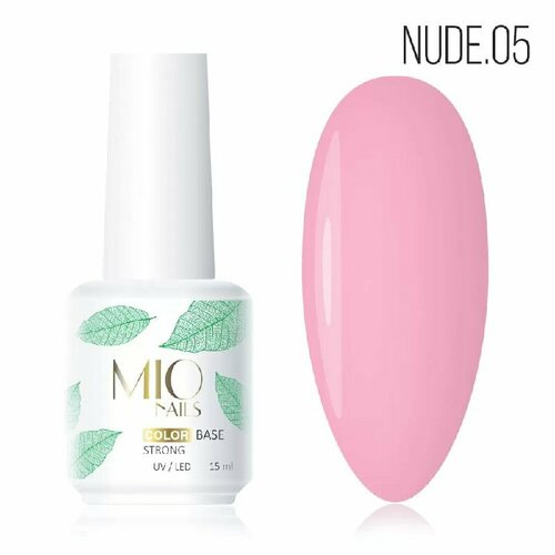 Камуфлирующая база для гель-лака MIO Nails Base Color Nude №05 15 м