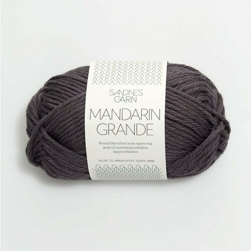 Пряжа для вязания Sandnes Garn Mandarin Grande (5870 Mork Grå) аромадиффузор mandarin