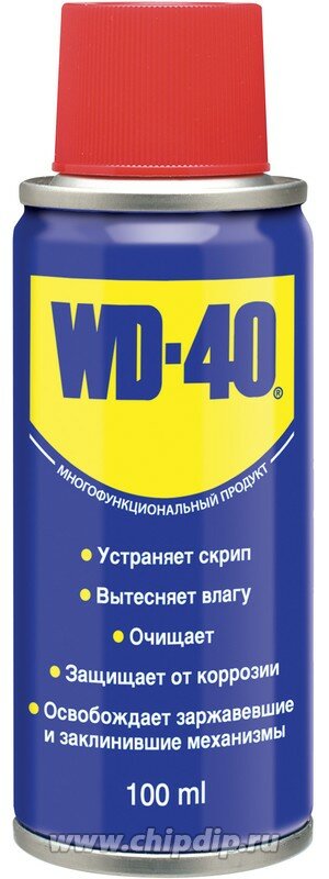 WD-40 100мл, Смазка универсальная