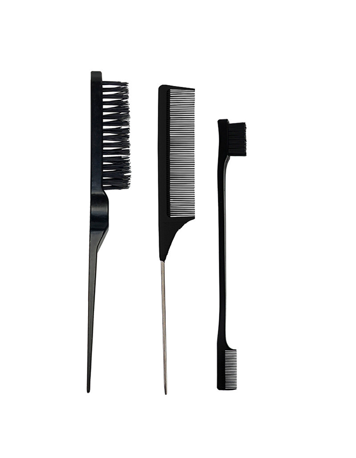 фото Набор профессиональных расчесок для укладки, черный