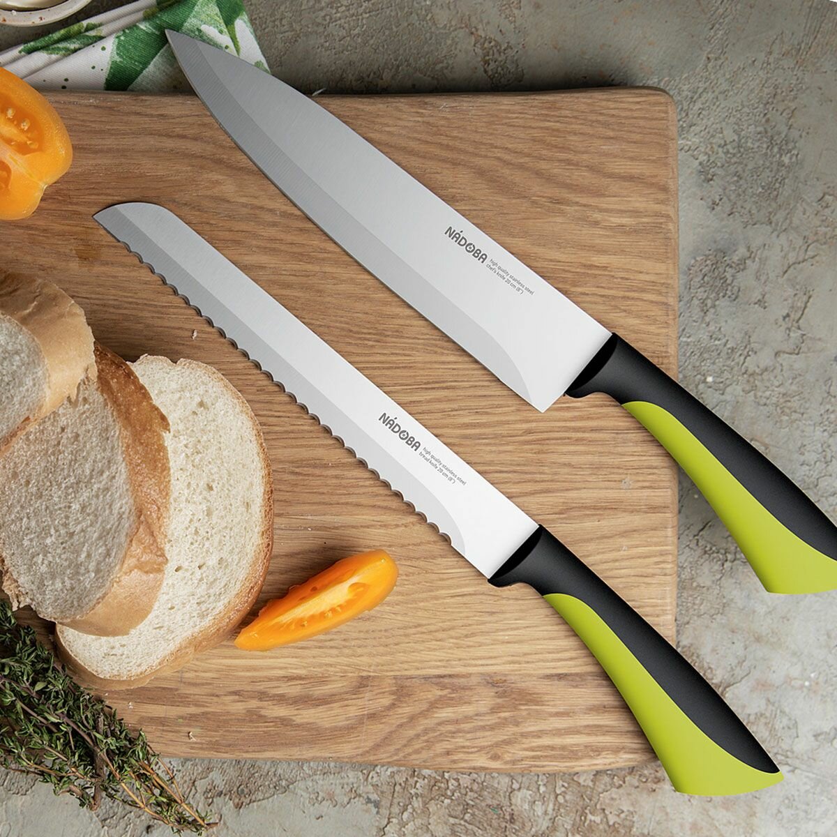 Нож хлебный Nadoba jana. 20см (723111) - фото №17