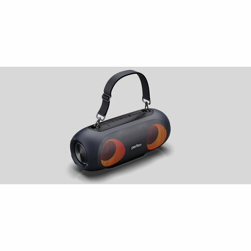 Bluetooth-колонка «WALLY» 20W, MP3 USB/TF, FM, AUX, MIC, TWS, LED, 6000 мАч, черная усилитель звука высокой мощности 12 в mp3 плеер bluetooth для мотоциклов квадроциклов fm радио usb aux музыкальная звуковая система