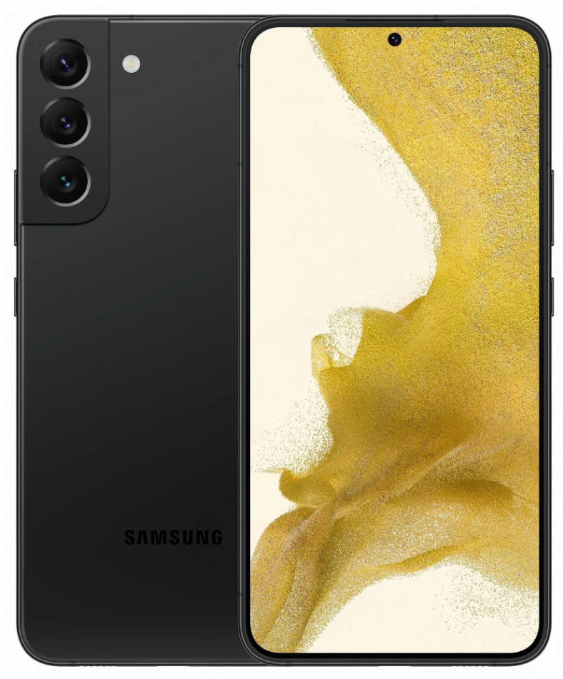 Смартфон Samsung Galaxy S22 8/128 ГБ RU, Dual: nano SIM + eSIM, черный фантом
