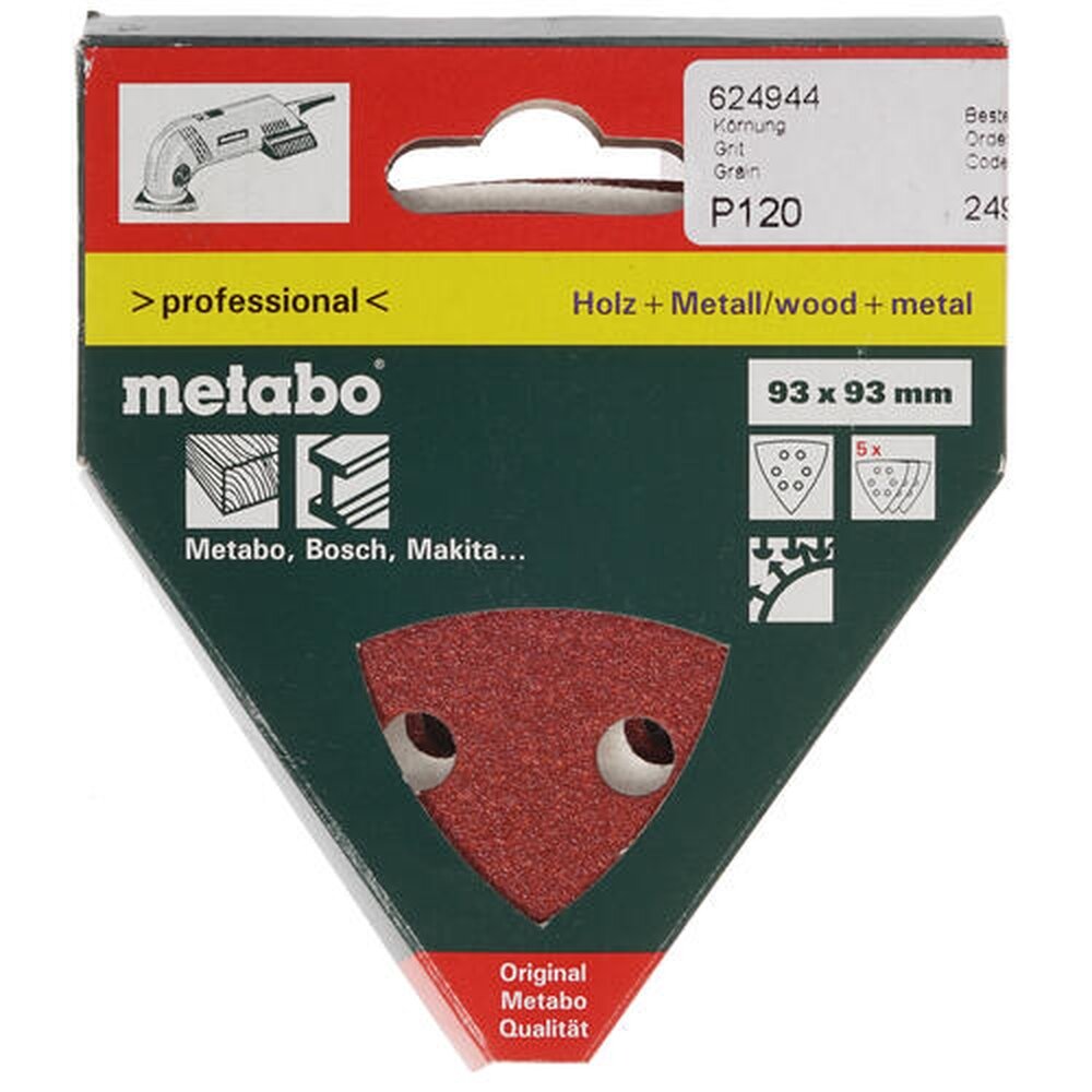 Шлифовальный лист Metabo 624944000